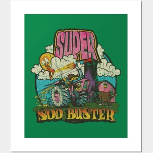 Super Sod Buster Tractor 1974 Posters and Art